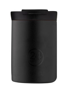 Buy Double Walled Stainless Steel Travel Tumbler Black in UAE