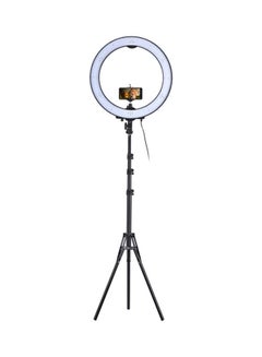 اشتري حلقة إضاءة LED قابلة للتعتيم لتصوير الفيديو أبيض/أسود/برتقالي في الامارات