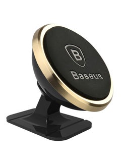 Buy 360-degree Magnetic Car Mount Dashboard Cell Phone Holder Compatible for iPhone 13 Pro/13 Pro Max/13/13 Mini, iPhone 12/11 Pro, iPhone Xs XR X SE 8 7 Plus 6S 6, Samsung Galaxy S20 S10 S9 S8 Plus Note 10 9 Black/Gold in Saudi Arabia
