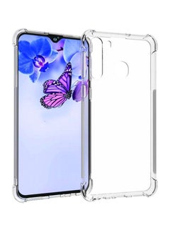 Buy Protective Case Cover For Samsung Galaxy A21 Clear in UAE