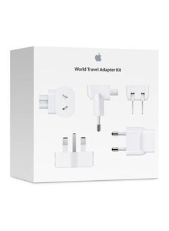 Buy World Travel Adapter Kit White in UAE