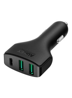 Buy 2-Port USB-C Car Charger With Quick Charge 3.0 in Saudi Arabia