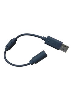 Buy Wired Controller USB Cables For Microsoft Xbox 360 Grey in Saudi Arabia