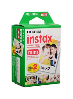 Buy Instax Mini Film - 2 Pack Green/Blue/Red in UAE