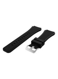 Buy Replacement Band For Samsung Galaxy Watch 46mm Black in Saudi Arabia