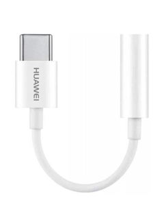 Buy Type C Earphone Adapter White in Saudi Arabia