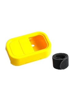Buy Silicone Rubber Case For GoPro HERO4/HERO3+/HERO3 Remote Controller Yellow/Black in UAE