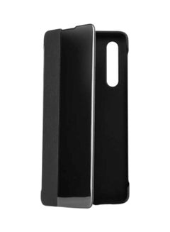 Buy Flip Cover For Huawei P30 Black in Saudi Arabia