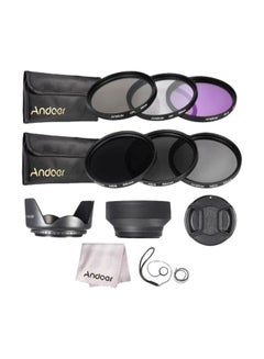 Buy Camera Lens Filter Kit Black/Purple/White in Saudi Arabia