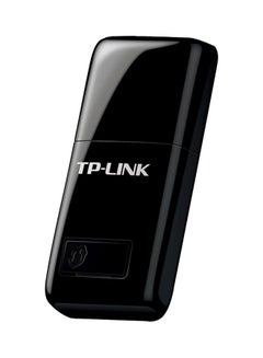 اشتري محول Tlwn823N لاسلكي صغير بسرعة 300 ميجابت في الثانية بمنفذ N USB 1.54x0.72x0.31بوصة أسود في السعودية