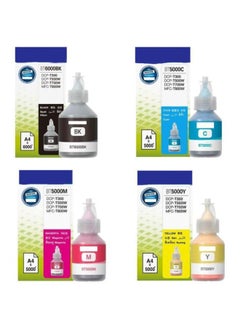 Buy Ink Bottles For T300/T500W/T700W/T800W Printers Black/ Cyan/Yellow/Magenta in Saudi Arabia