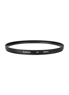 Buy UV Protector Lens Filter Black/Clear in Saudi Arabia