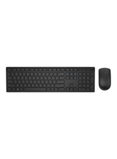 Buy Wireless Keyboard And Mouse Combo Black in Saudi Arabia