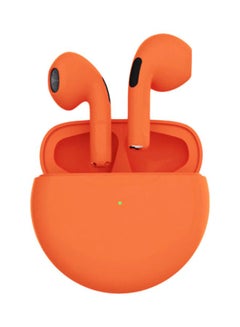 اشتري سماعة رأس لاسلكية تعمل بتقنية البلوتوث برتقالي في الامارات
