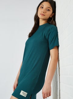 Buy Short Sleeve T-Shirt Type Dress Oyster in Egypt