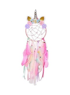 Buy Unicorn Dream Catcher Multicolour 20x72cm in Saudi Arabia