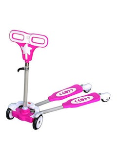 Buy ​​MINI-SC-P Extended Hand Mini Scooter For Girls - Pink in Saudi Arabia