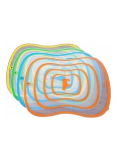 Buy 4 Pcs -Foldable Silicone Blanche Set Multicolour in Egypt