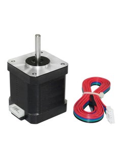 Buy 3D Printer Stepping Motor With Cable Black/Red/ in Saudi Arabia