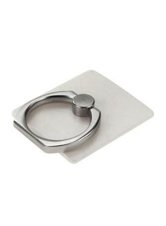 Buy Finger Ring Holder Stand For All Mobile Phone Silver in Saudi Arabia