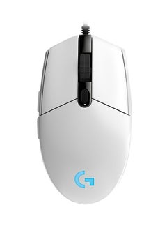 Buy G102 Wired Gaming Optical Mouse White in UAE
