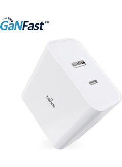 Buy Fast Dual Ports Travel Charger White in UAE
