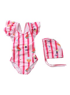 Buy Cute Swimwear With Cap 90cm in UAE