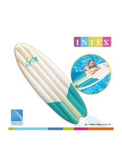 Intex Surf up High Wave Surfboard Inflatable Mat With Fibertech Construction 70i for sale online