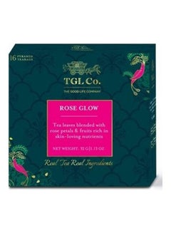 Buy Rose Glow Tea Bag Tropical Mix 32grams Pack of 16 in UAE