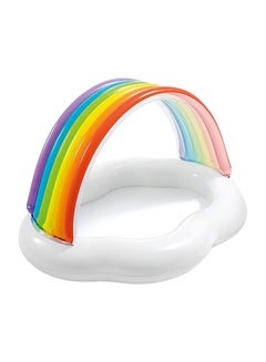 Buy Intex - Rainbow Cloud Baby Pool Ages 1-3 56x47x33inch in Egypt
