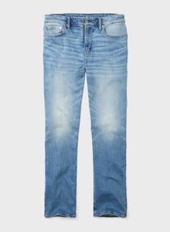 Buy Light Wash Jeans Blue in Saudi Arabia