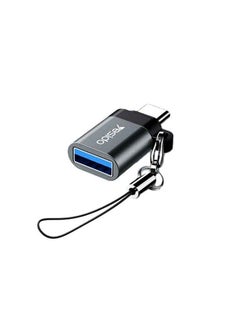 Buy Type-C USB 3.0 Fast OTG Adapter black in UAE