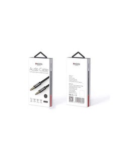 Buy Aux 3.5mm Male To Male Audio Cable black in Egypt