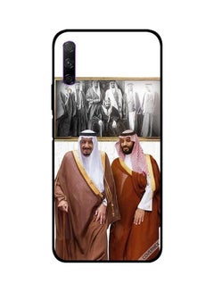 Buy King Salman And Mbs Talking While Walking Protective Case Cover For Honor 9X Pro Multicolour in Saudi Arabia