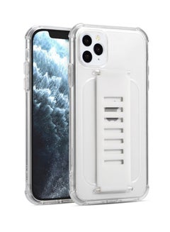 Buy Protective Case Cover With Wristband For Apple iphone 11 Pro Clear/White in UAE