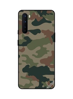 Buy Camouflage Pattern Protective Case Cover For OnePlus Nord Multicolour in Saudi Arabia