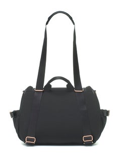 Buy Poppy Luxe Diaper Bag - Black Scuba in UAE