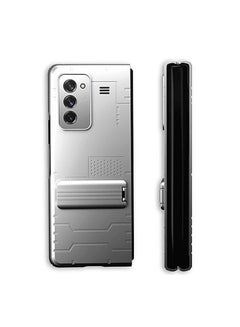 Buy Back Cover For Samsung Galaxy Z Fold 2 Shock Proof And Foldable Hard Camera Protection Silver in UAE