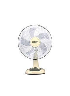 Buy 16 Inches 5 Leaf 3 Speed Rotating Table Fan FT1715F5 White in Saudi Arabia