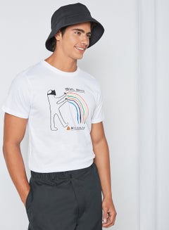 Buy Stockholm Virtual Reality T-Shirt White in UAE