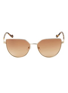 Buy Women's Full Rim Metal Cat Eye Sunglasses - Lens Size: 58 mm in Saudi Arabia