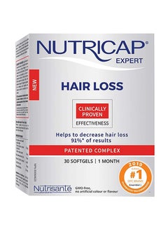 Buy Nutricap Hair Loss Treatment 30 Softgels 37grams in UAE