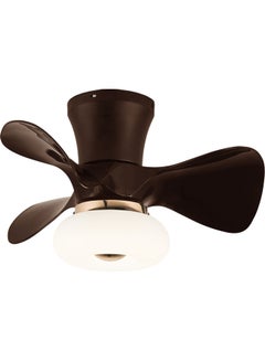Buy Ceiling Fan Lighting With Remote Control Brown in Saudi Arabia