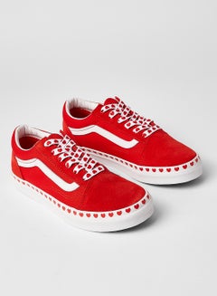 red old skool vans kids