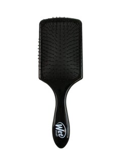 Buy Paddle Detangler Hair Brush Black in UAE