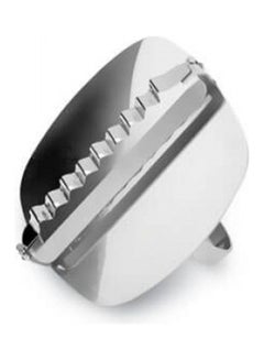 Buy Stainless Steel Crinkle Slicer Silver in Saudi Arabia