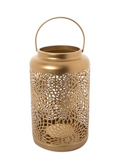 Buy Ramadan Lantern Gold 15x25cm in Saudi Arabia