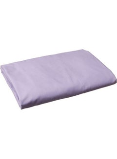 Buy Fitting Bed Sheet Cotton Light Purple 120x200cm in Egypt