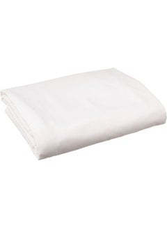 Buy Fitting Bed Sheet Cotton White 160x200cm in Egypt