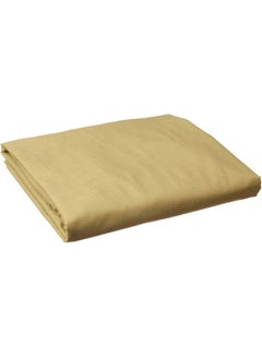 Buy Fitting Bed Sheet Cotton Dark Beige 160x200cm in Egypt